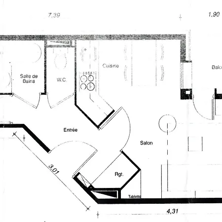 Grand Studio-cabine Près Des Pistes, Balcon, Vue Montagne - Fr-1-455-214 Appartamento *